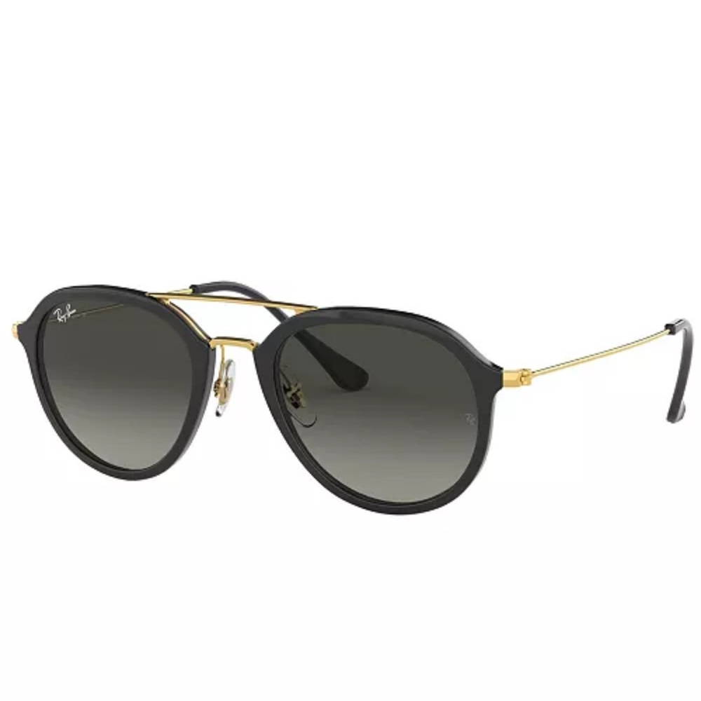 Ray-Ban Classic Black and Gold Sunglasses